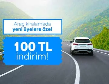 Üye Ol, Araç Kiralamada İndirim Kazan!